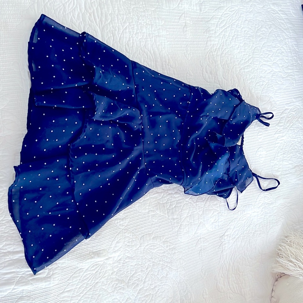 Blue romper